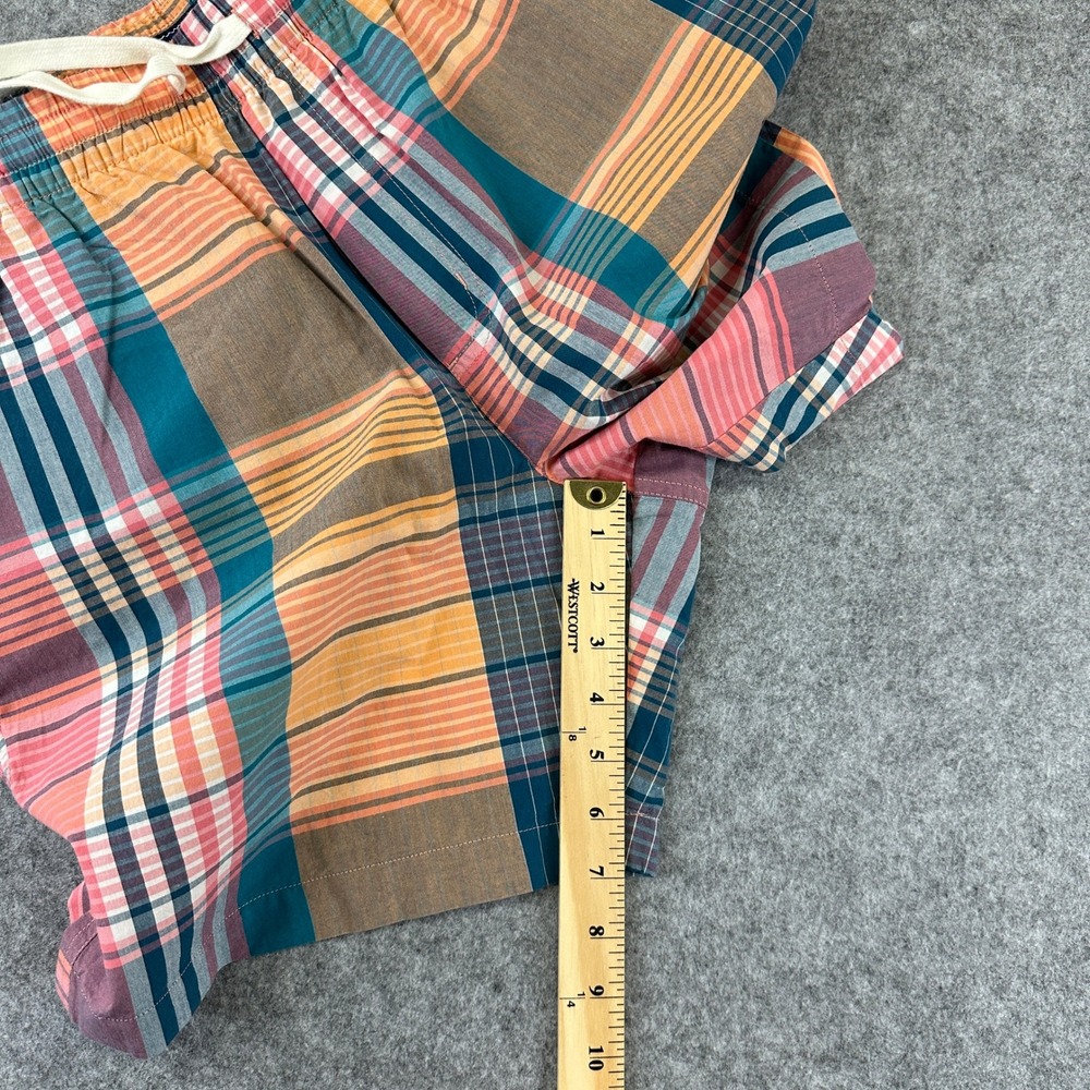 Vineyard Vines Shorts Mens M Madras Cayman Plaid Drawstring Cotton 7" NWOT - Picture 8 of 12